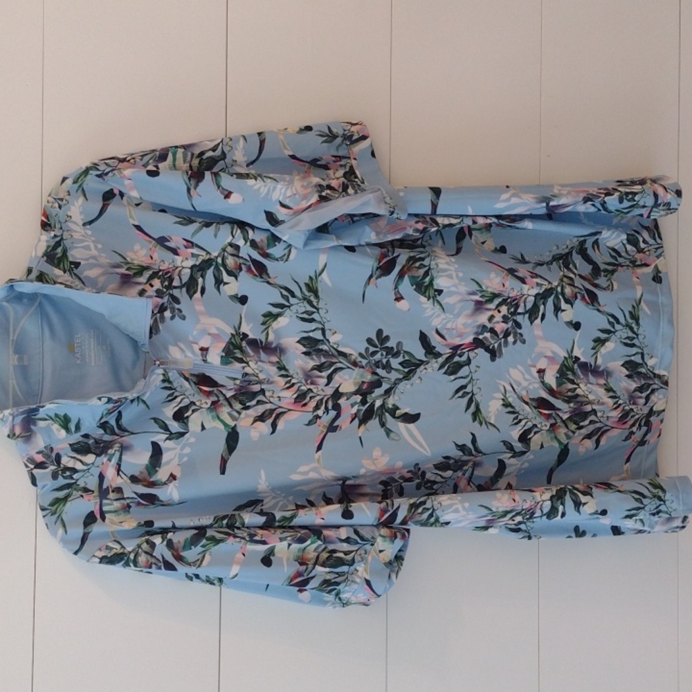 Short sleeve floral top Kastel Denmark xl